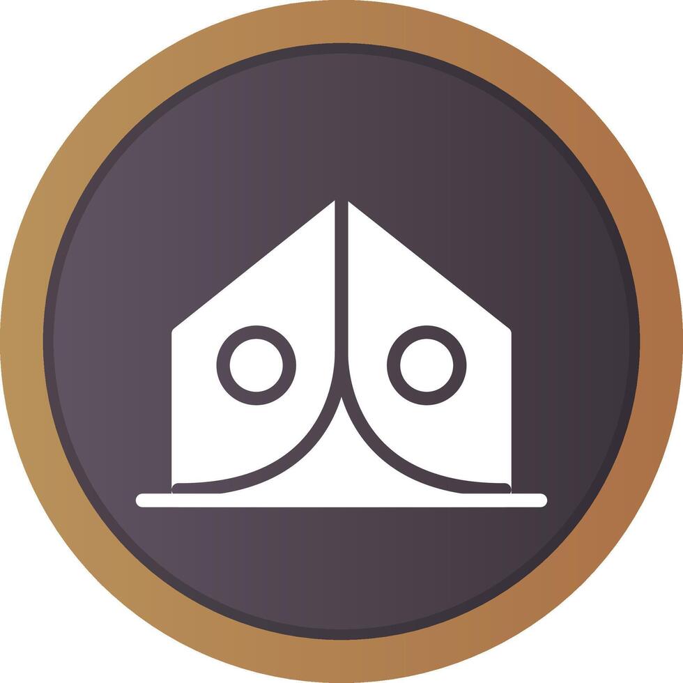 Tent Creative Icon Design vector
