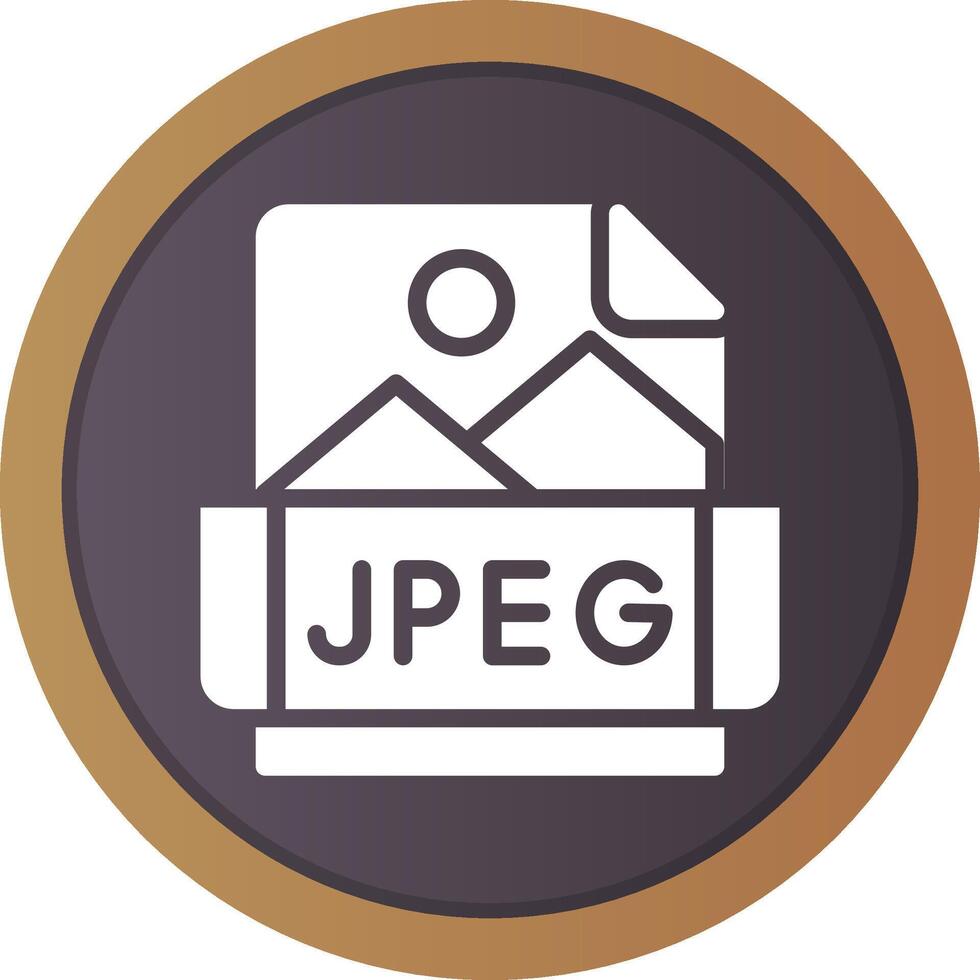 Jpeg Creative Icon Design vector