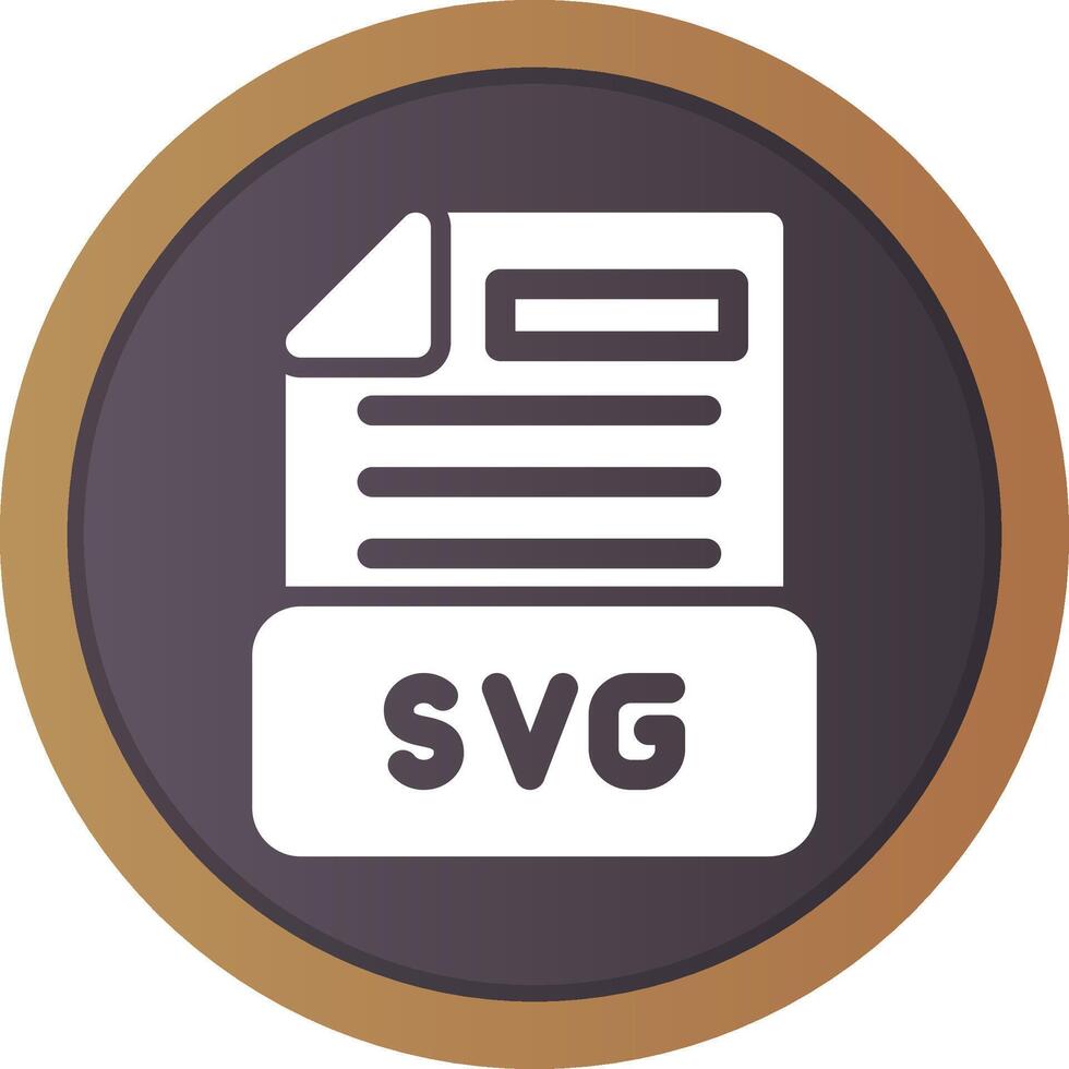 Svg File Creative Icon Design vector