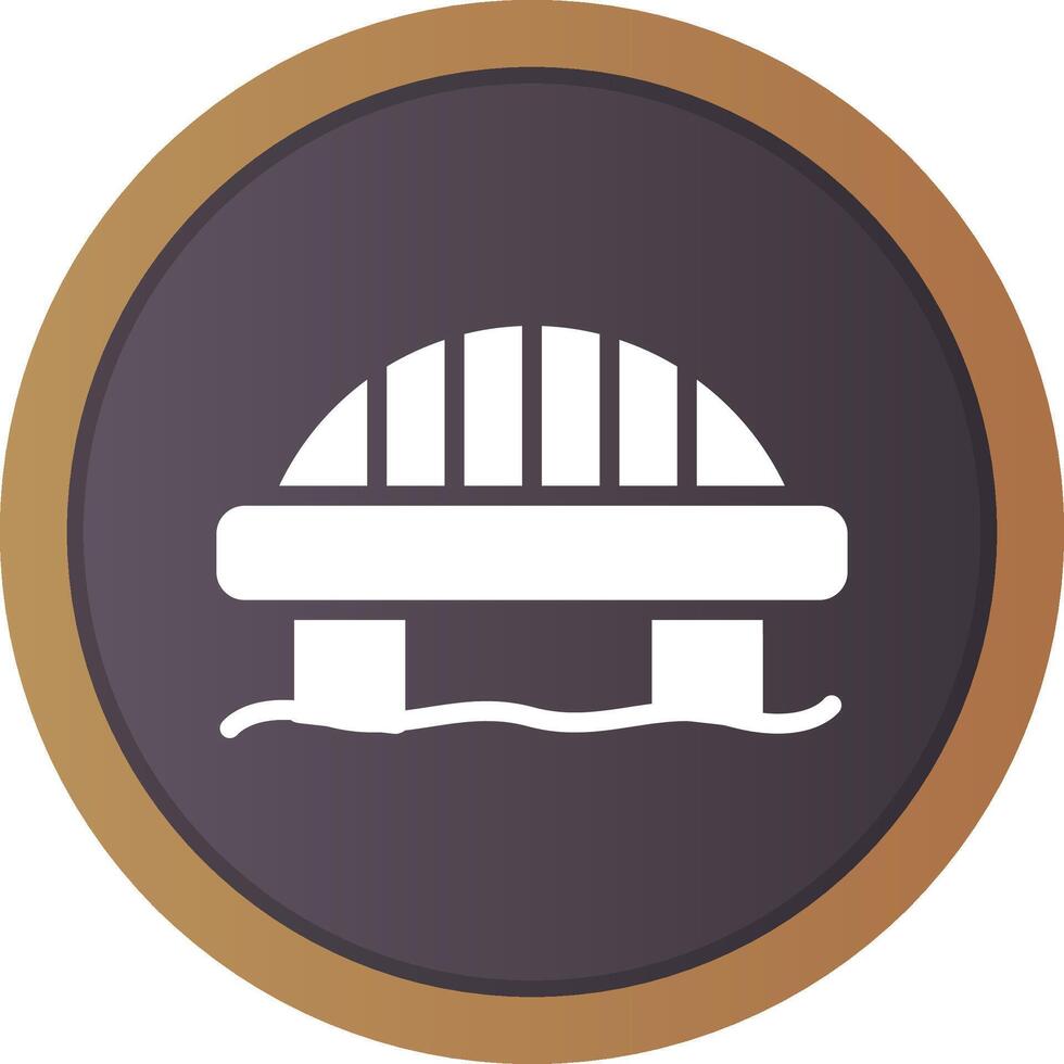 Bridge Creative Icon Design vector