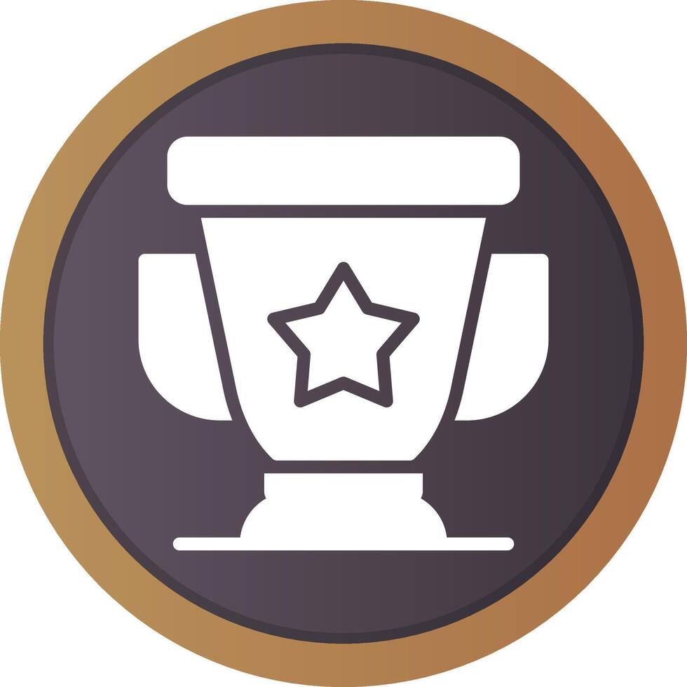 Trophy Creative Icon Design vector