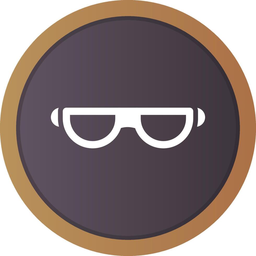 diseño de icono creativo de gafas vector