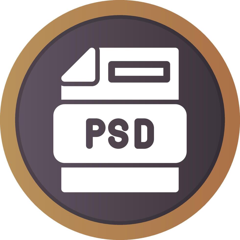 diseño de icono creativo de archivo psd vector