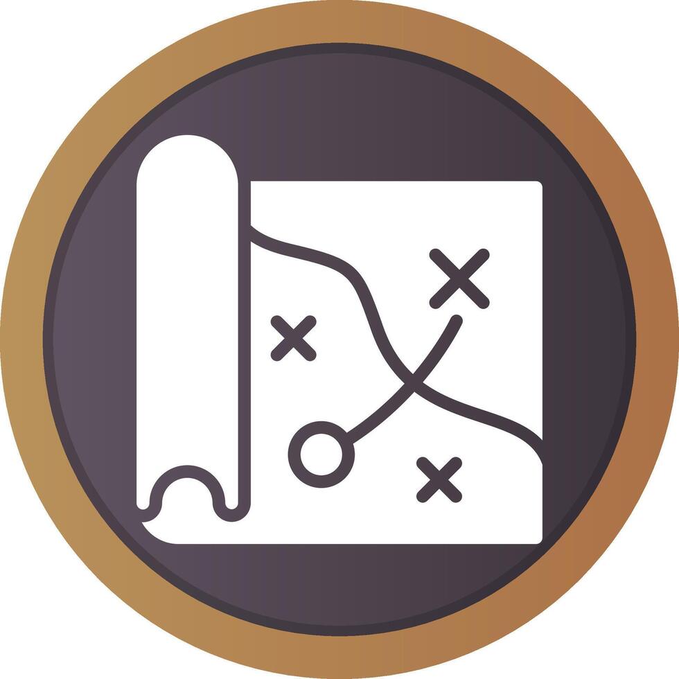 Map Creative Icon Design vector
