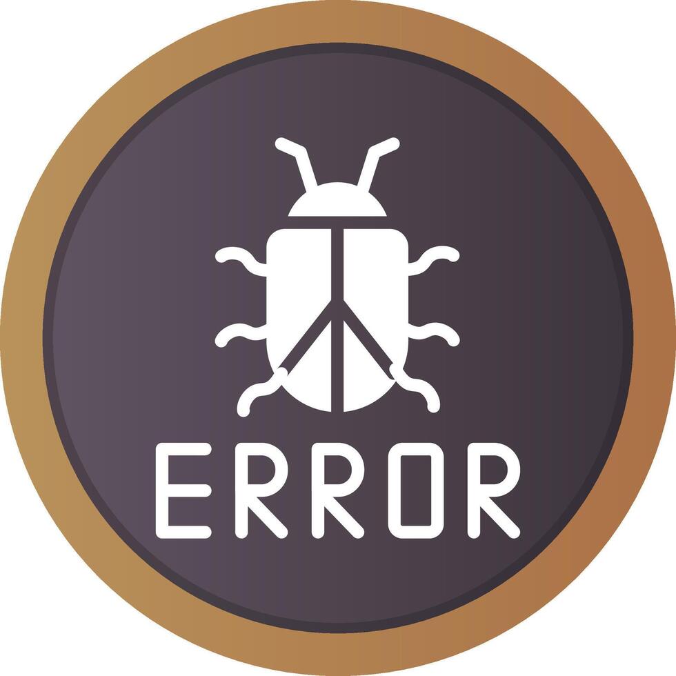 Bug Creative Icon Design vector