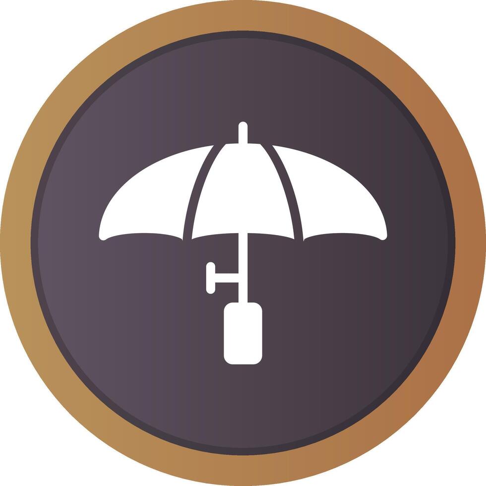 Umbrella Creative Icon Design vector