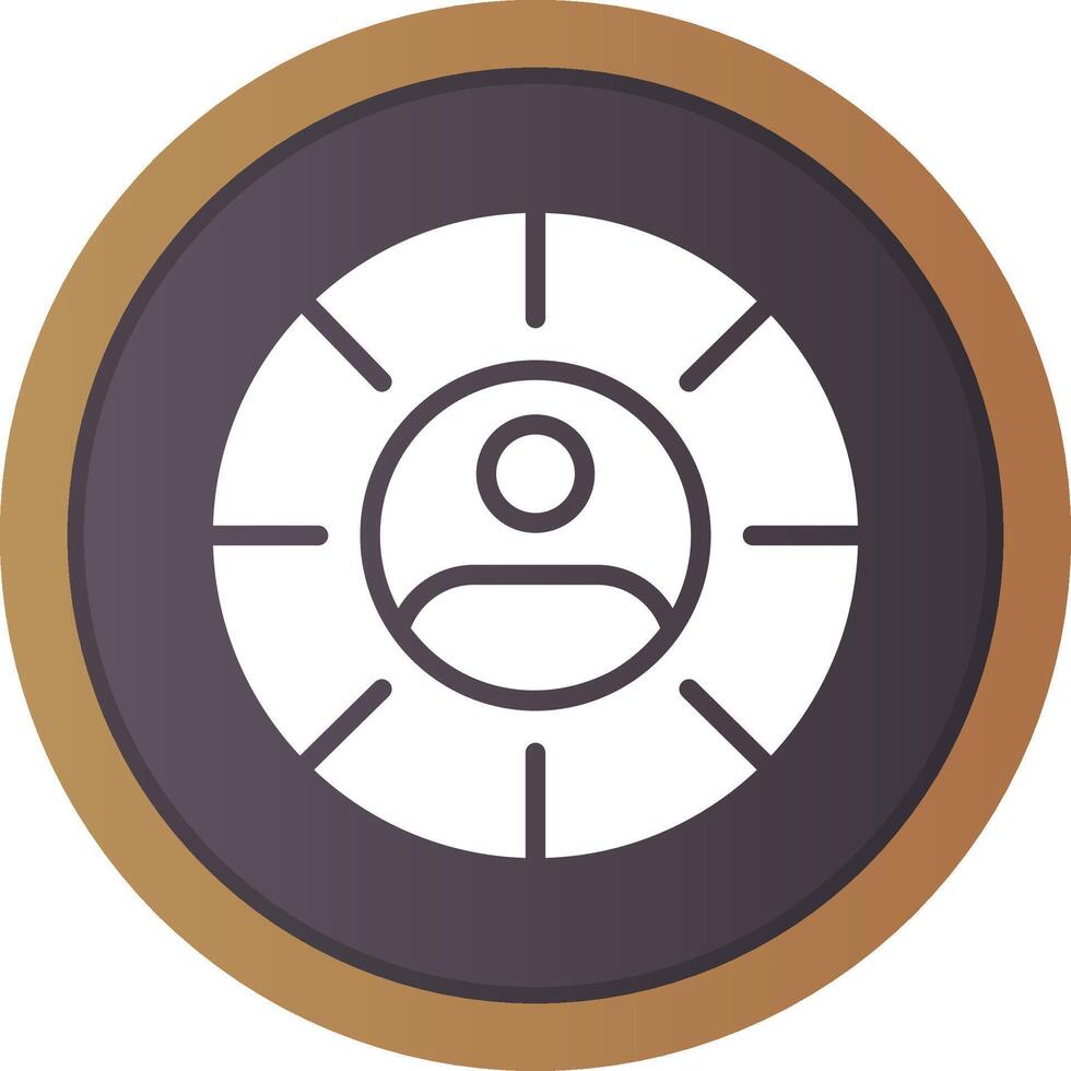 Targeting Creative Icon Design vector