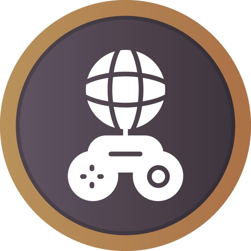 Global Gaming Creative Icon Design vector