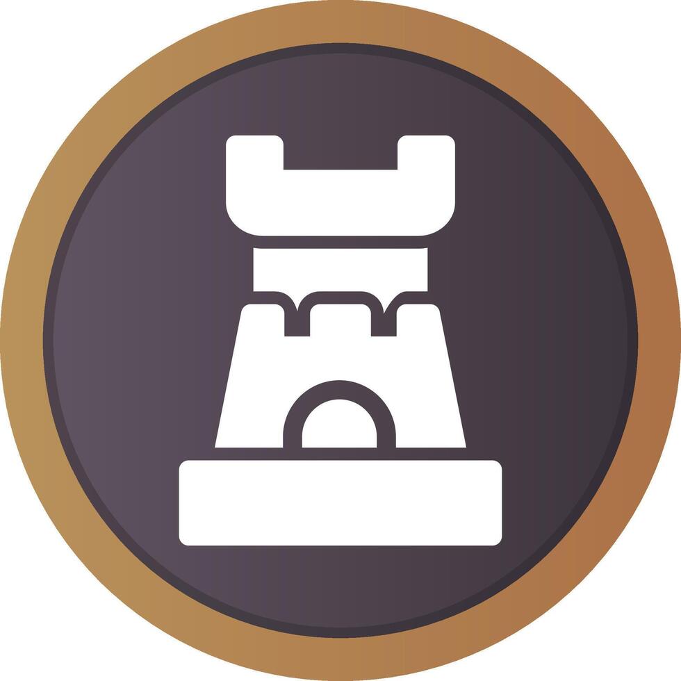 Castle Creative Icon Design vector