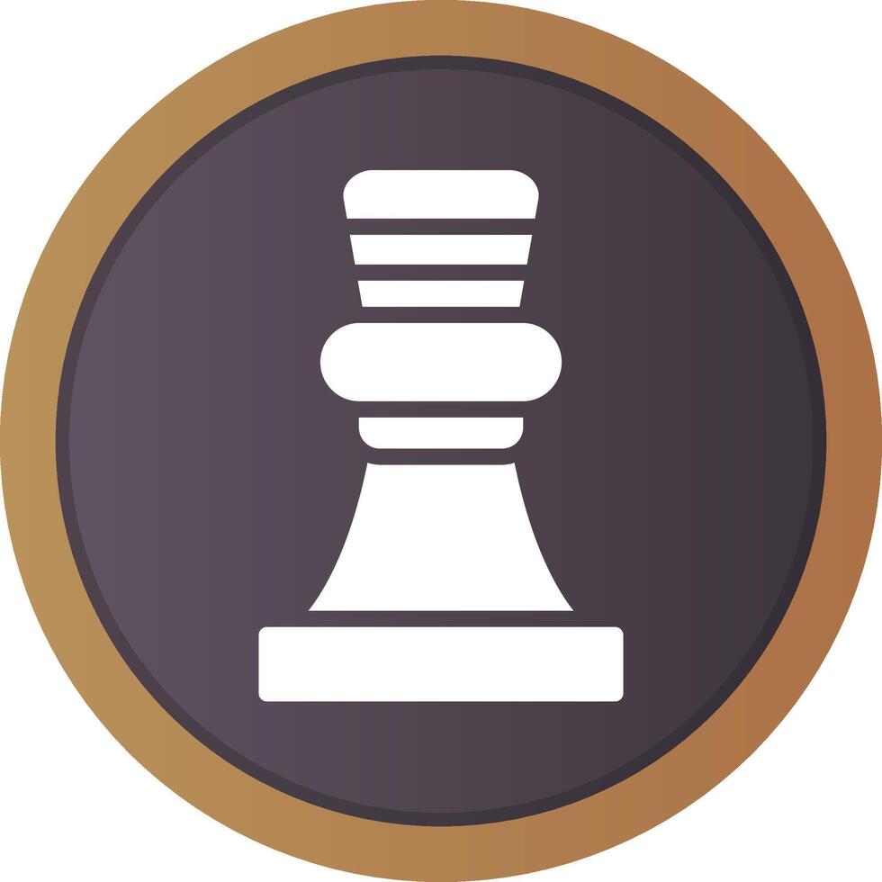 Chess Game Creative Icon Design vector