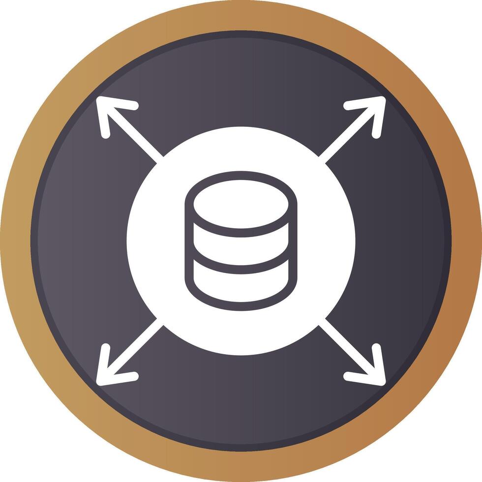 Data Driven Creative Icon Design vector