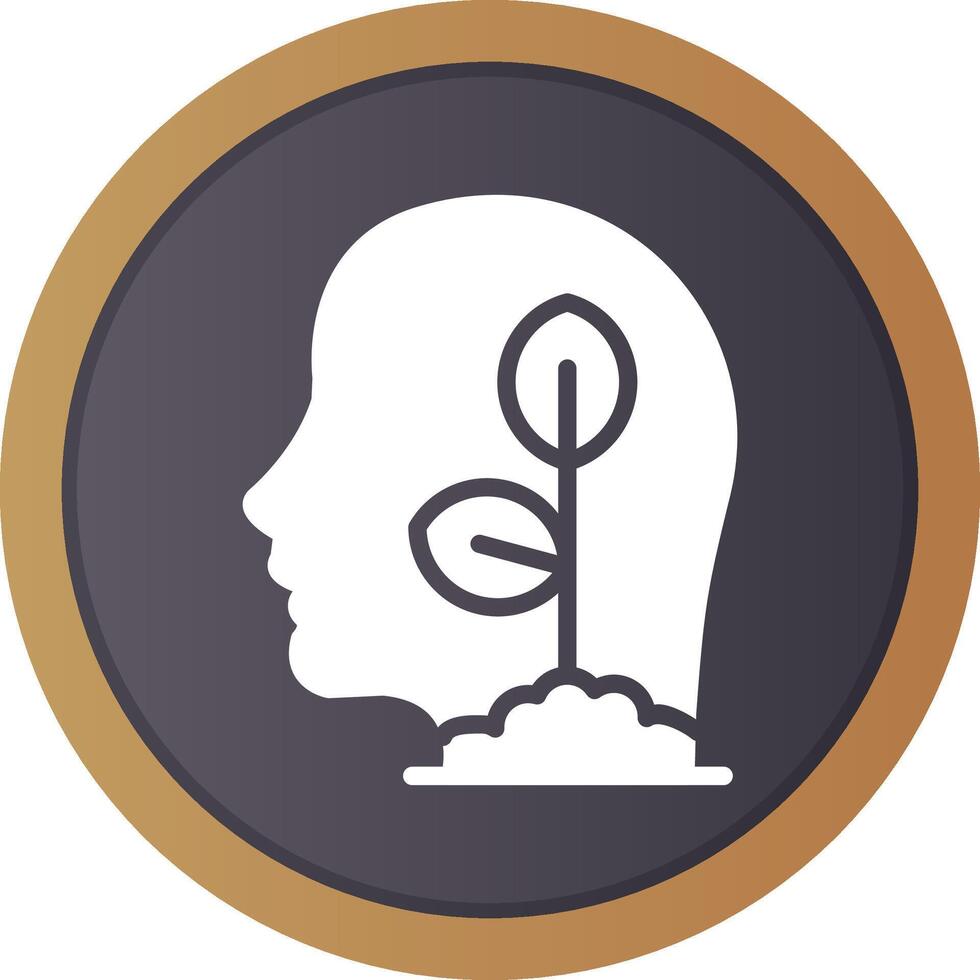 Ecologist Creative Icon Design vector