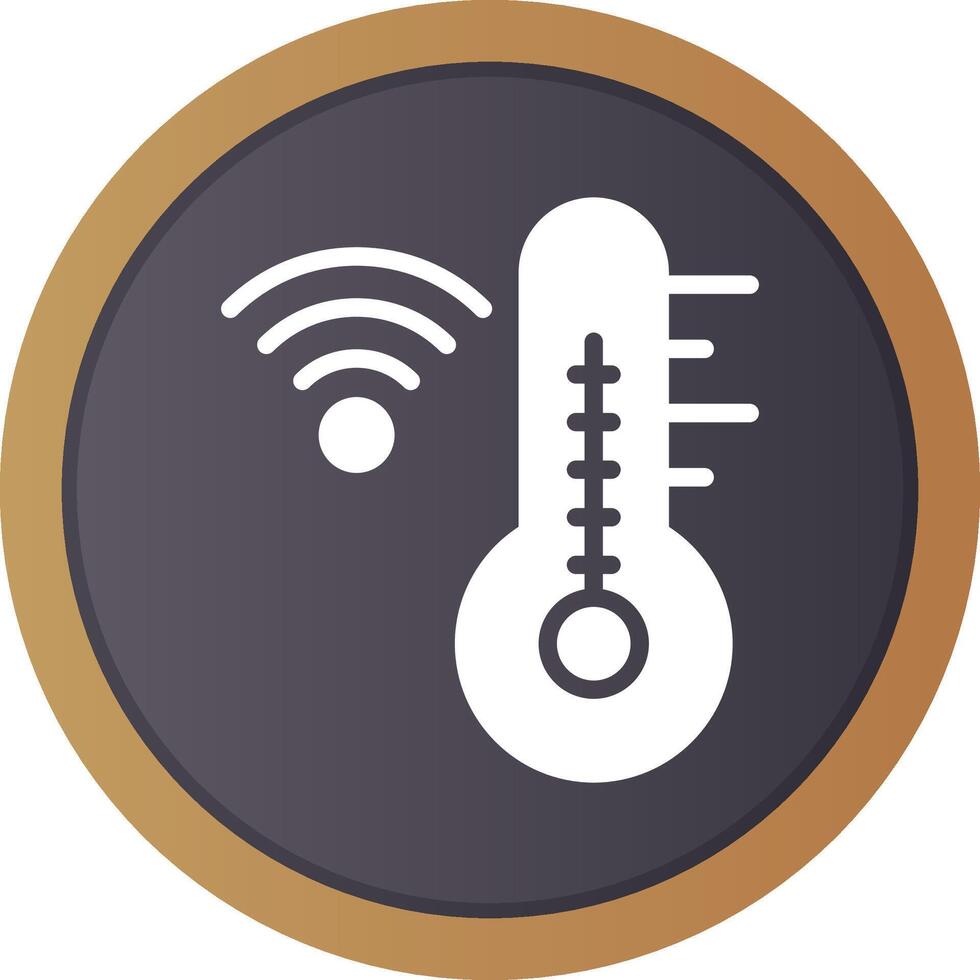 Thermostat Creative Icon Design vector