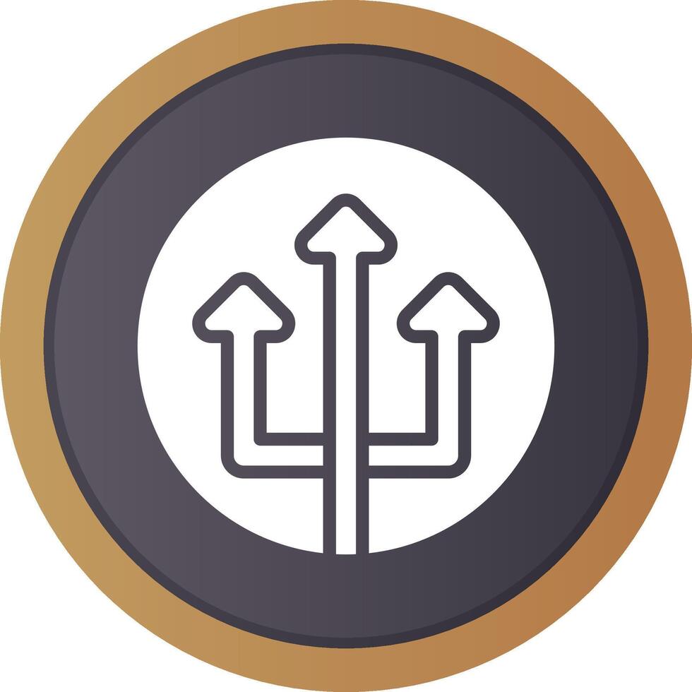 Pathway Creative Icon Design vector