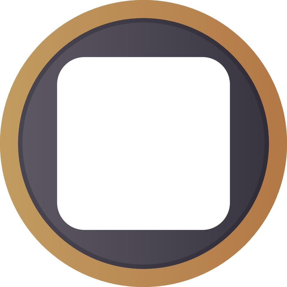 new circle Brown Gradien Design vector