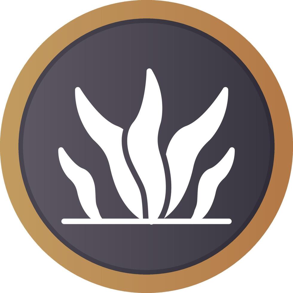 Alga Creative Icon Design vector