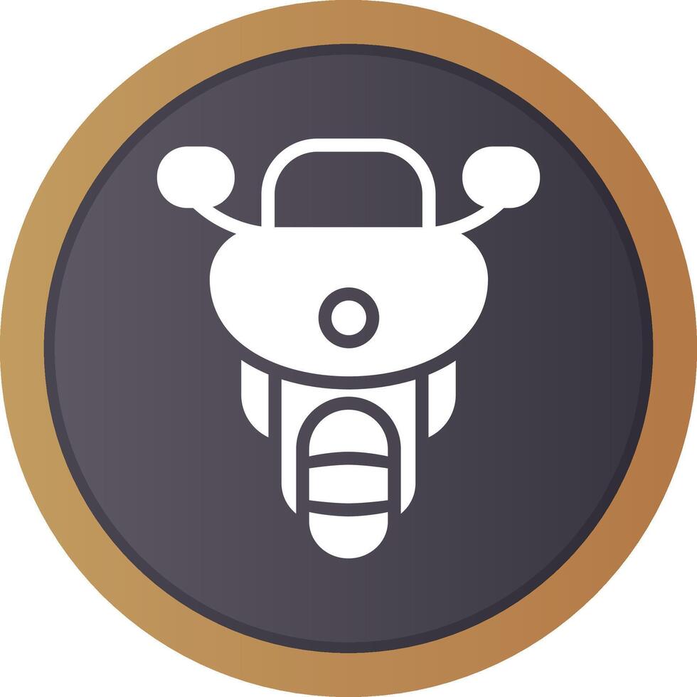Motorbike Creative Icon Design vector