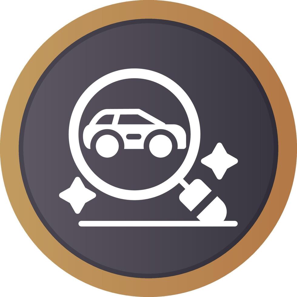 Car Finder Creative Icon Design vector