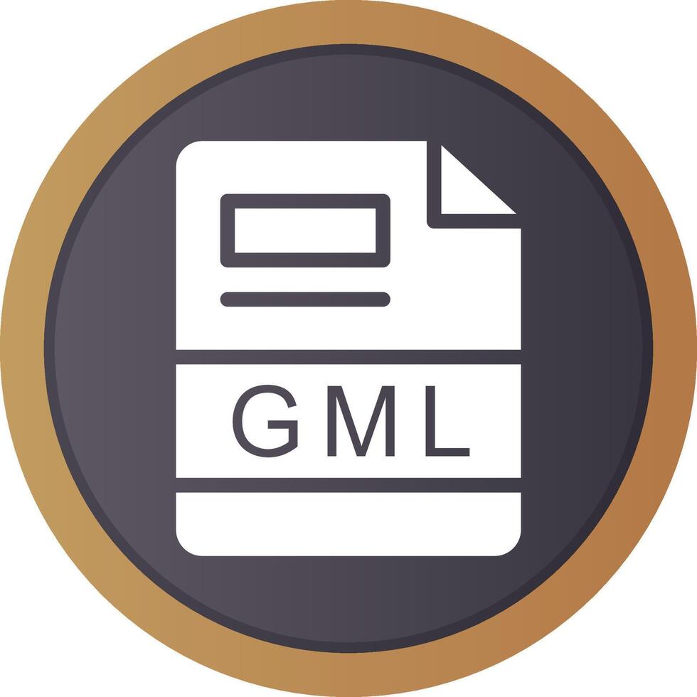 GML Creative Icon Design vector
