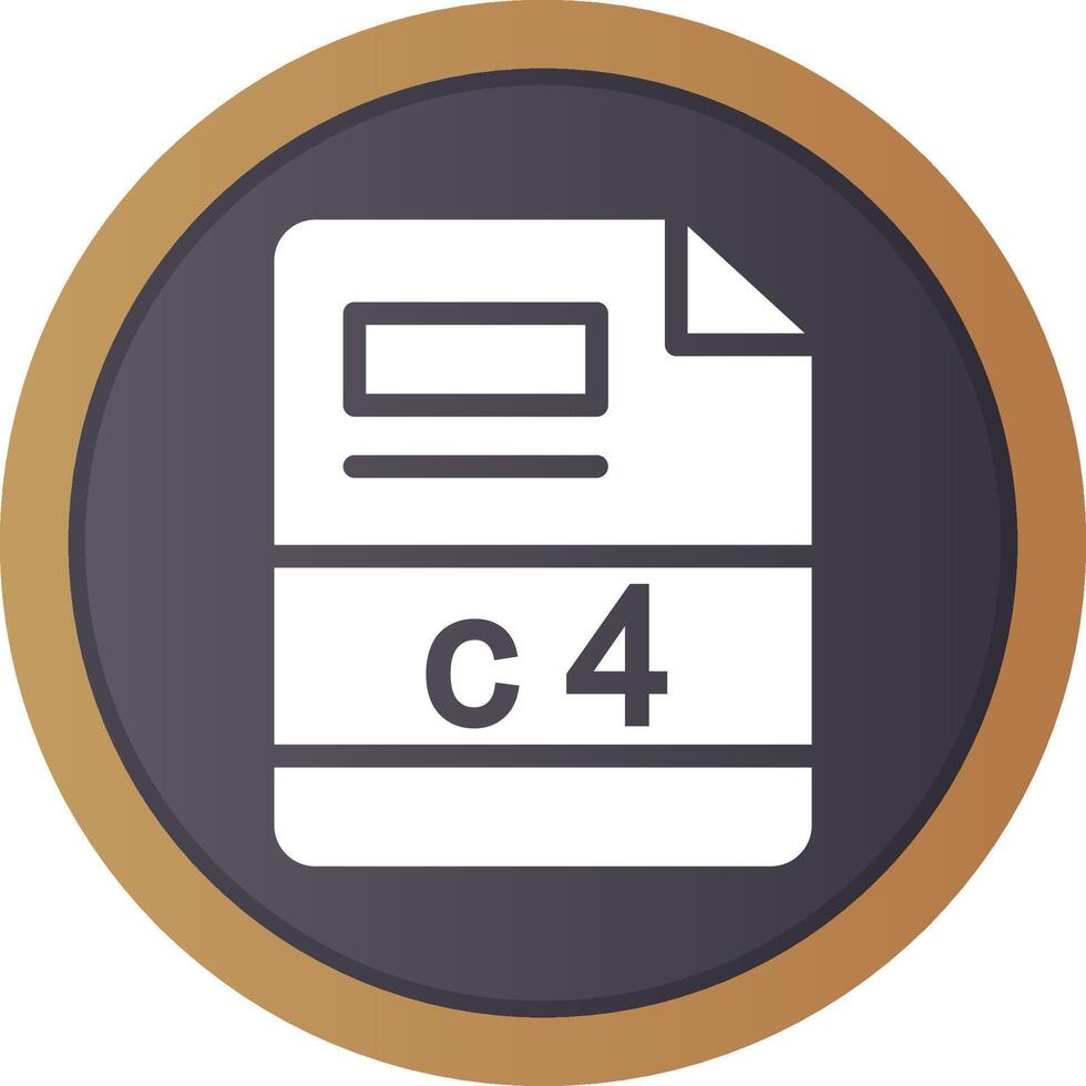 c4 Creative Icon Design vector