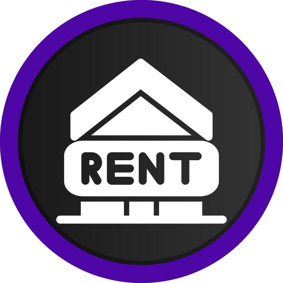 Rent Creative Icon Design vector