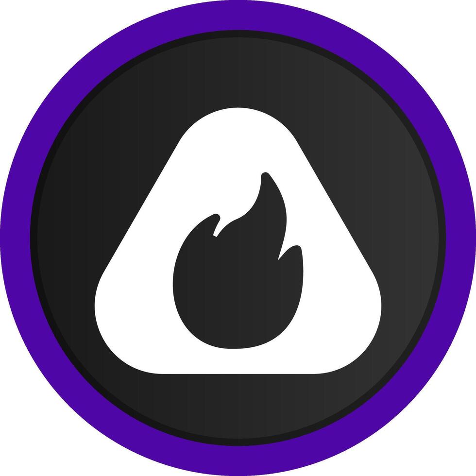 Flame Creative Icon Design vector