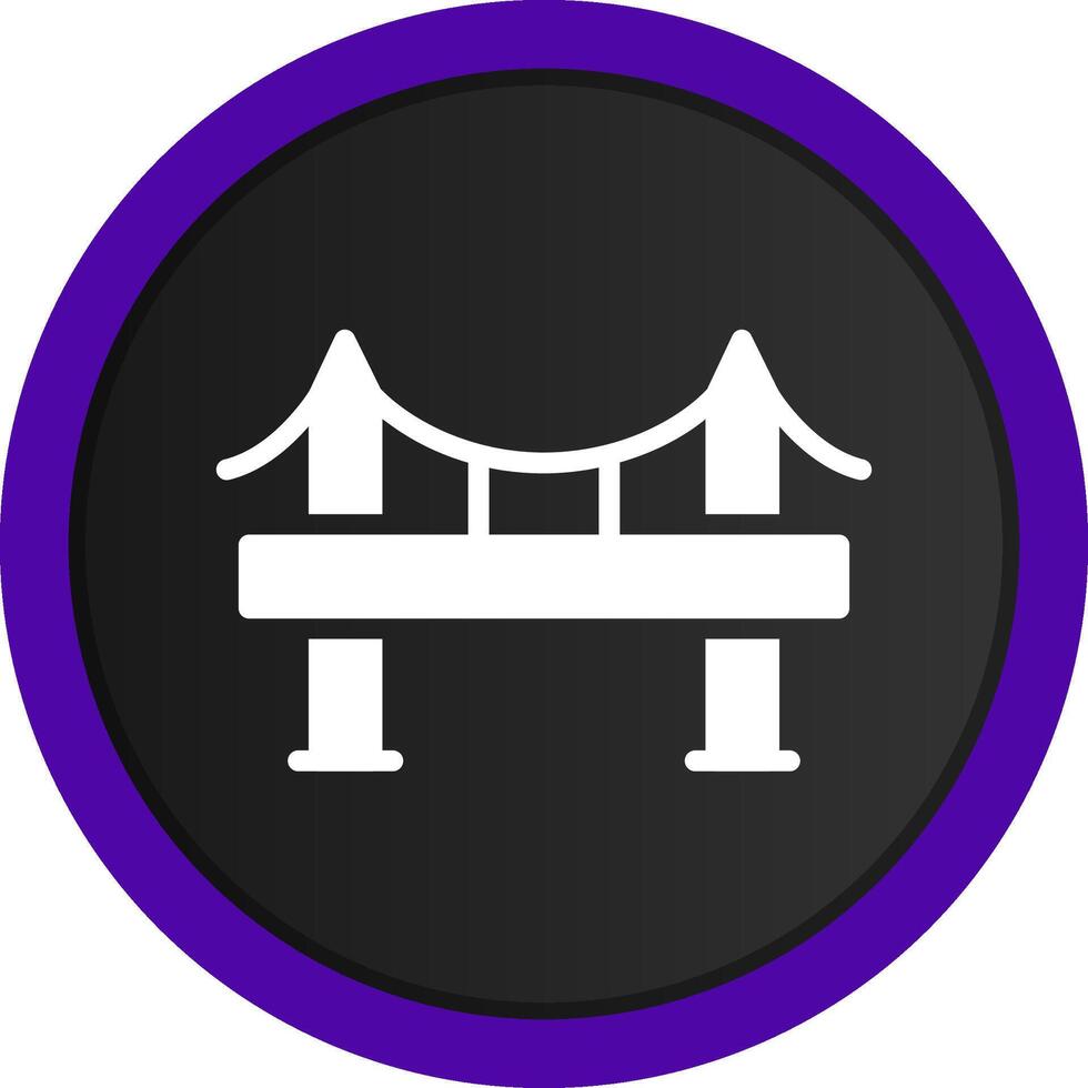 Bridge Creative Icon Design vector