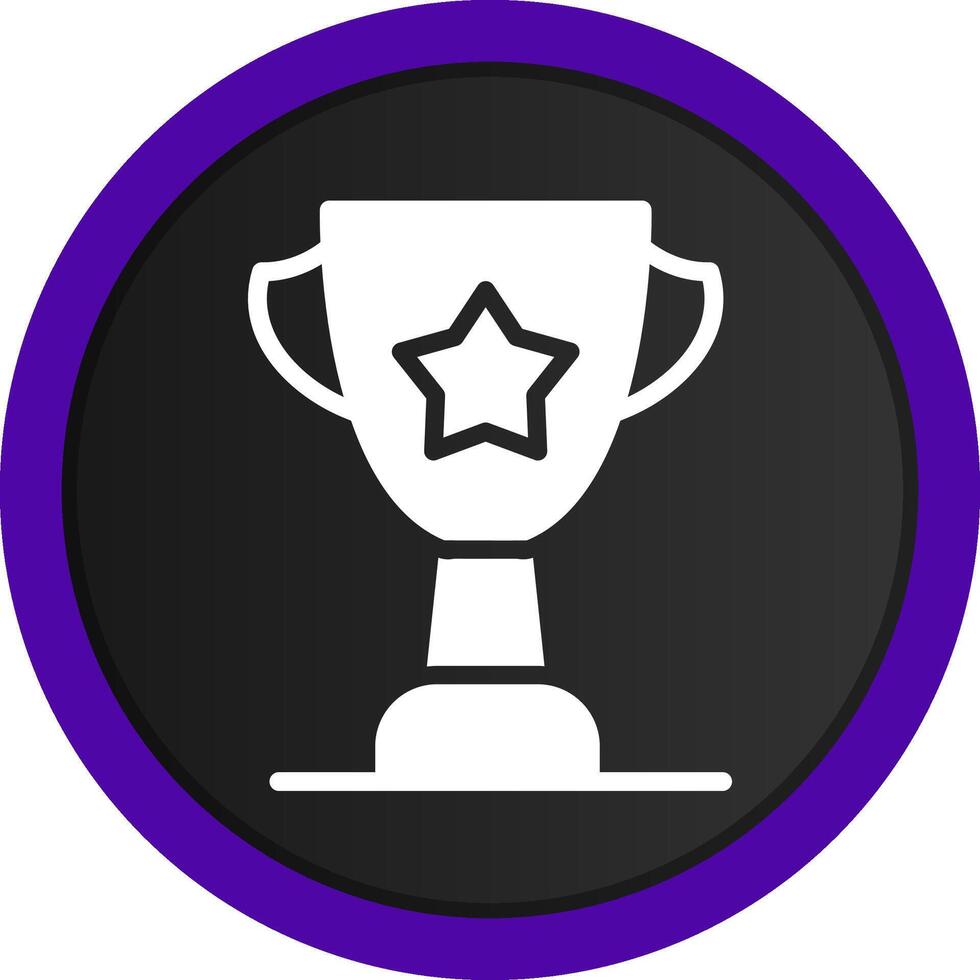 Trophy Creative Icon Design vector