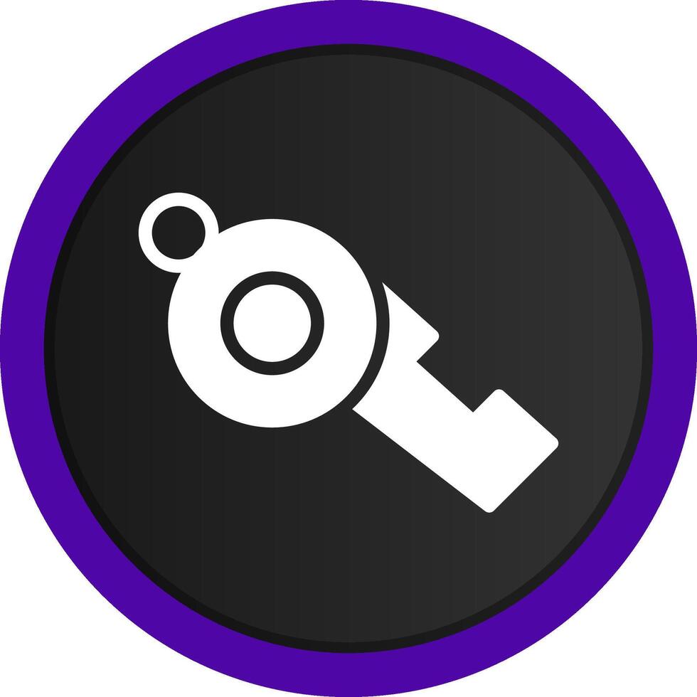 Whistle Creative Icon Design vector