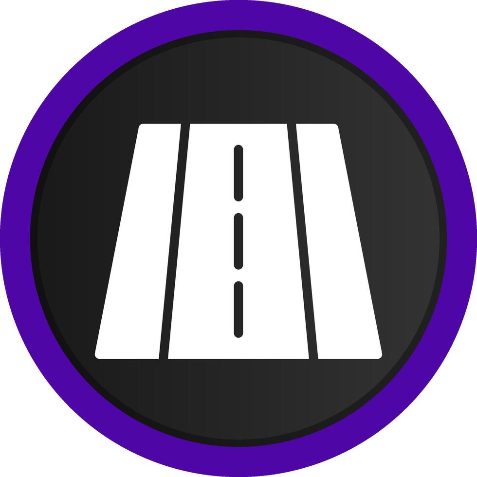 Motorway Creative Icon Design vector