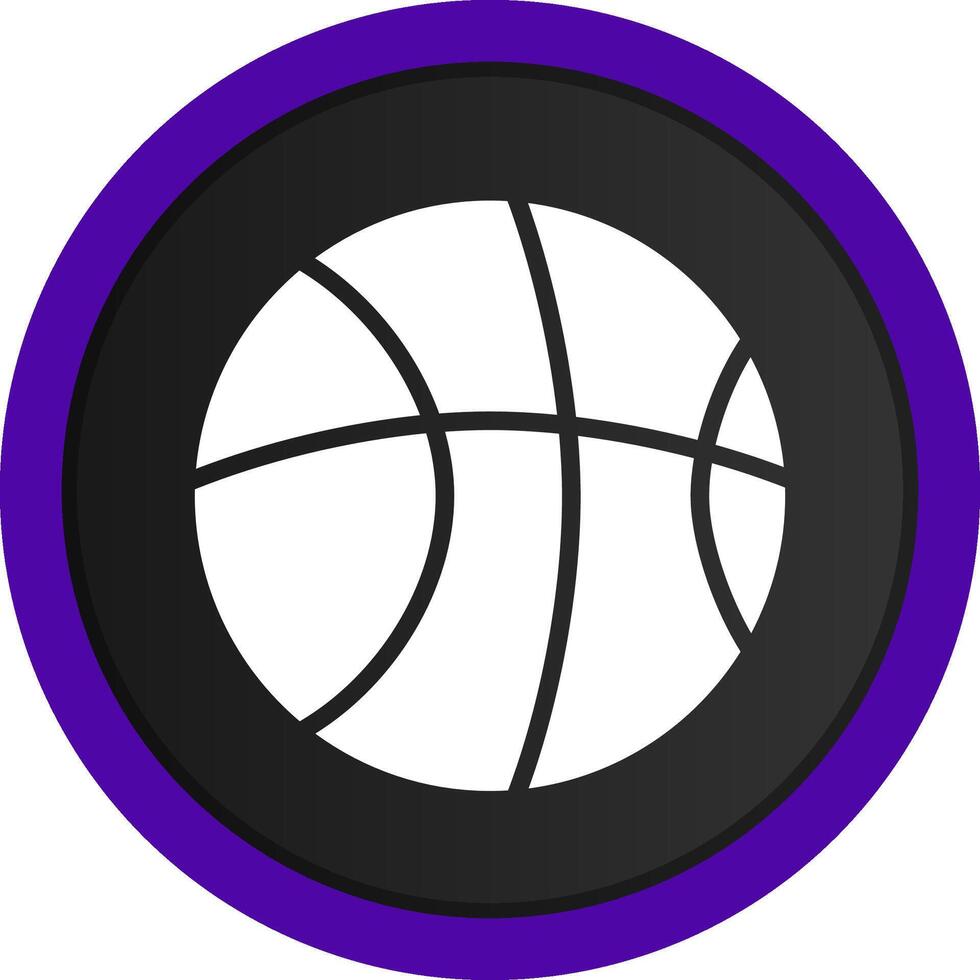 Basketball Creative Icon Design vector