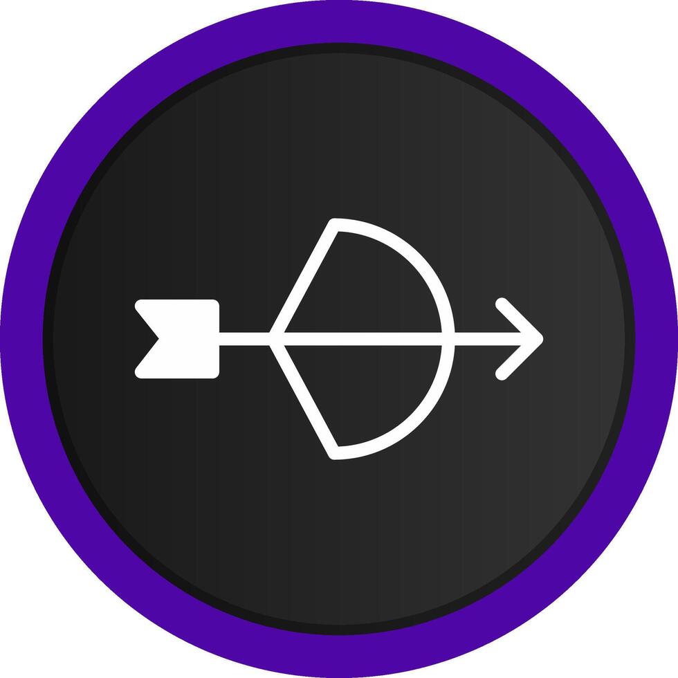 Archery Creative Icon Design vector