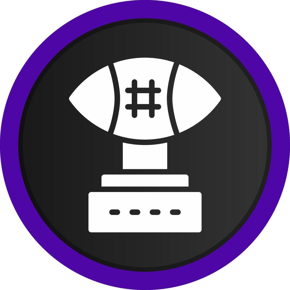 Trophy Creative Icon Design vector