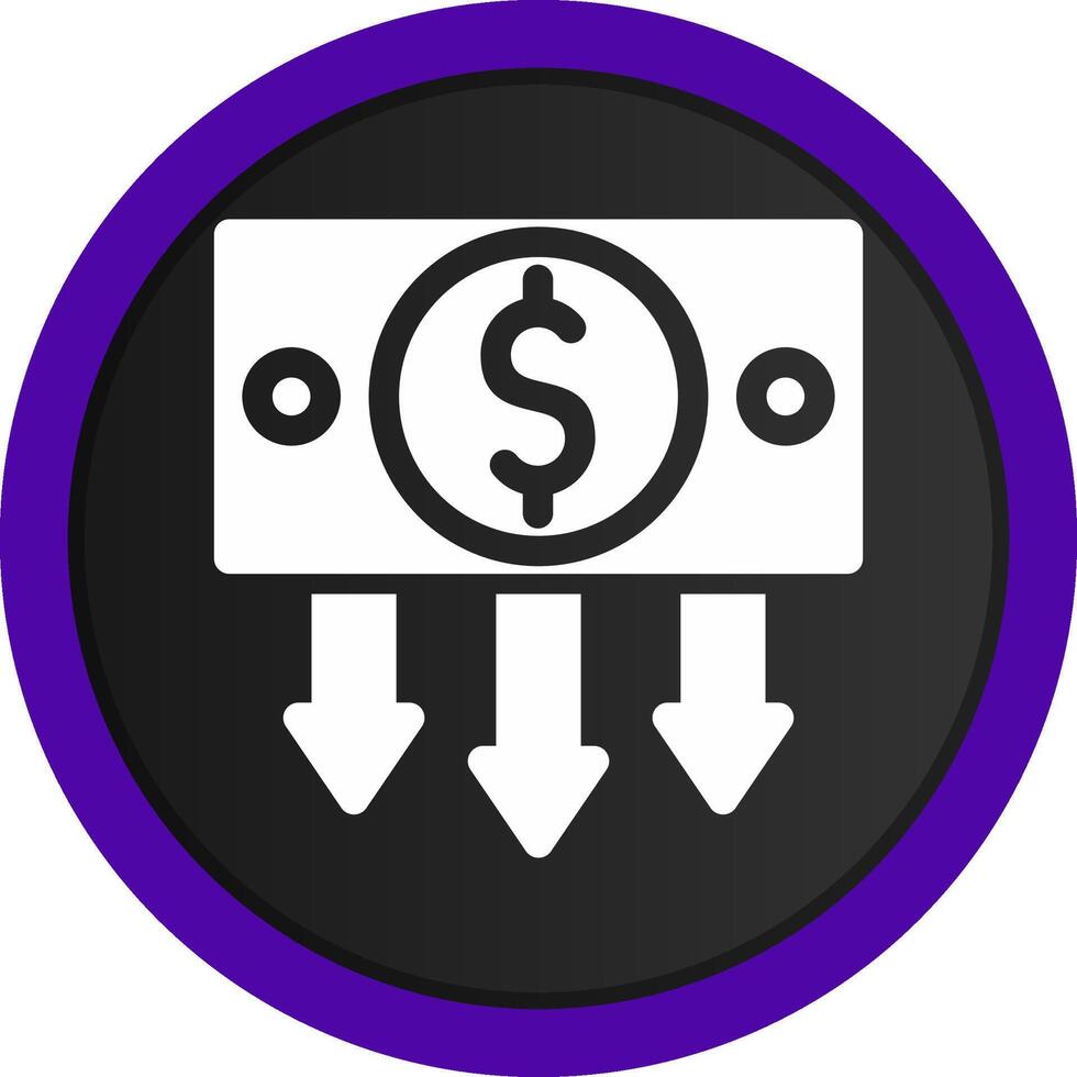 Inflation Creative Icon Design vector