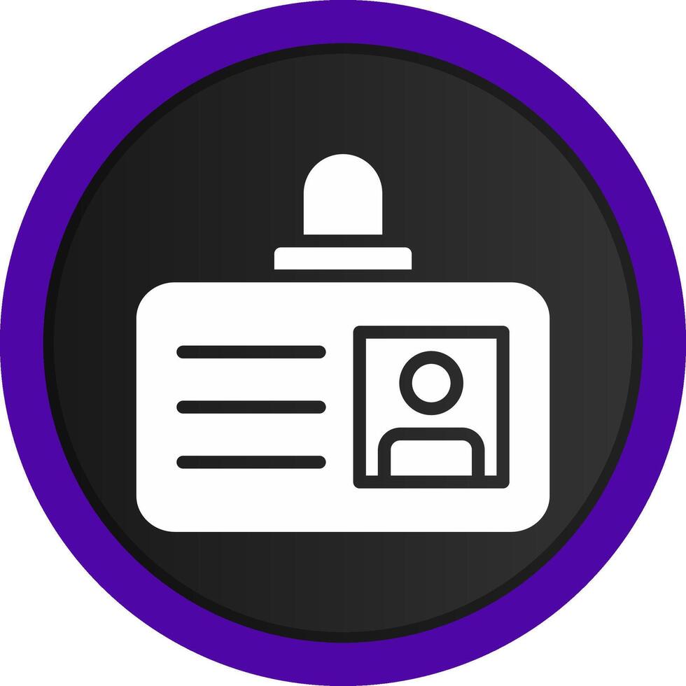 ID Card Creative Icon Design vector