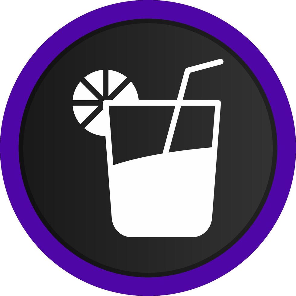 Cocktail Creative Icon Design vector