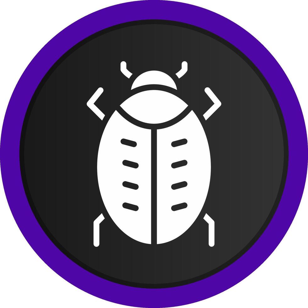 Bug Creative Icon Design vector