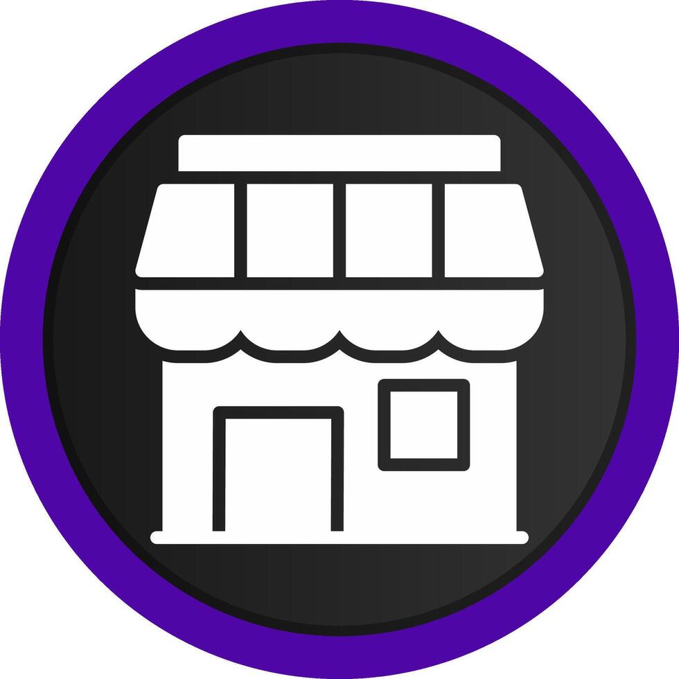 tienda de diseño de iconos creativos vector