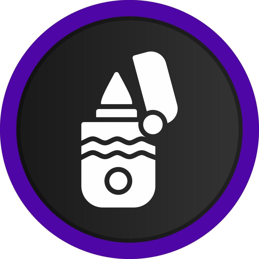 Lighter Creative Icon Design vector