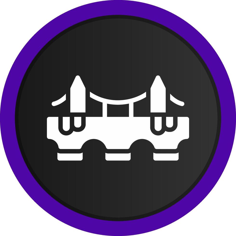 Bridge Creative Icon Design vector