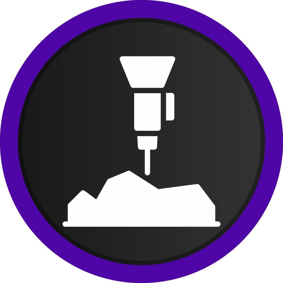 Mining Creative Icon Design vector