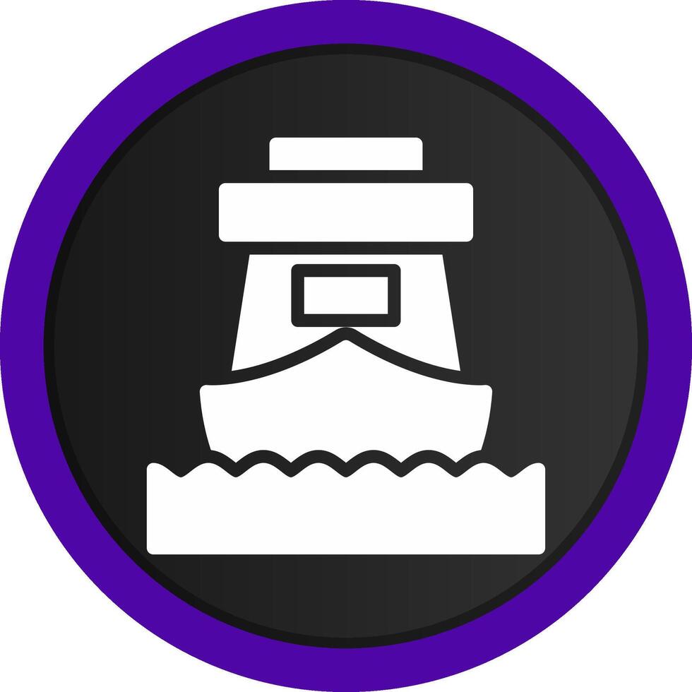 Ship Creative Icon Design vector