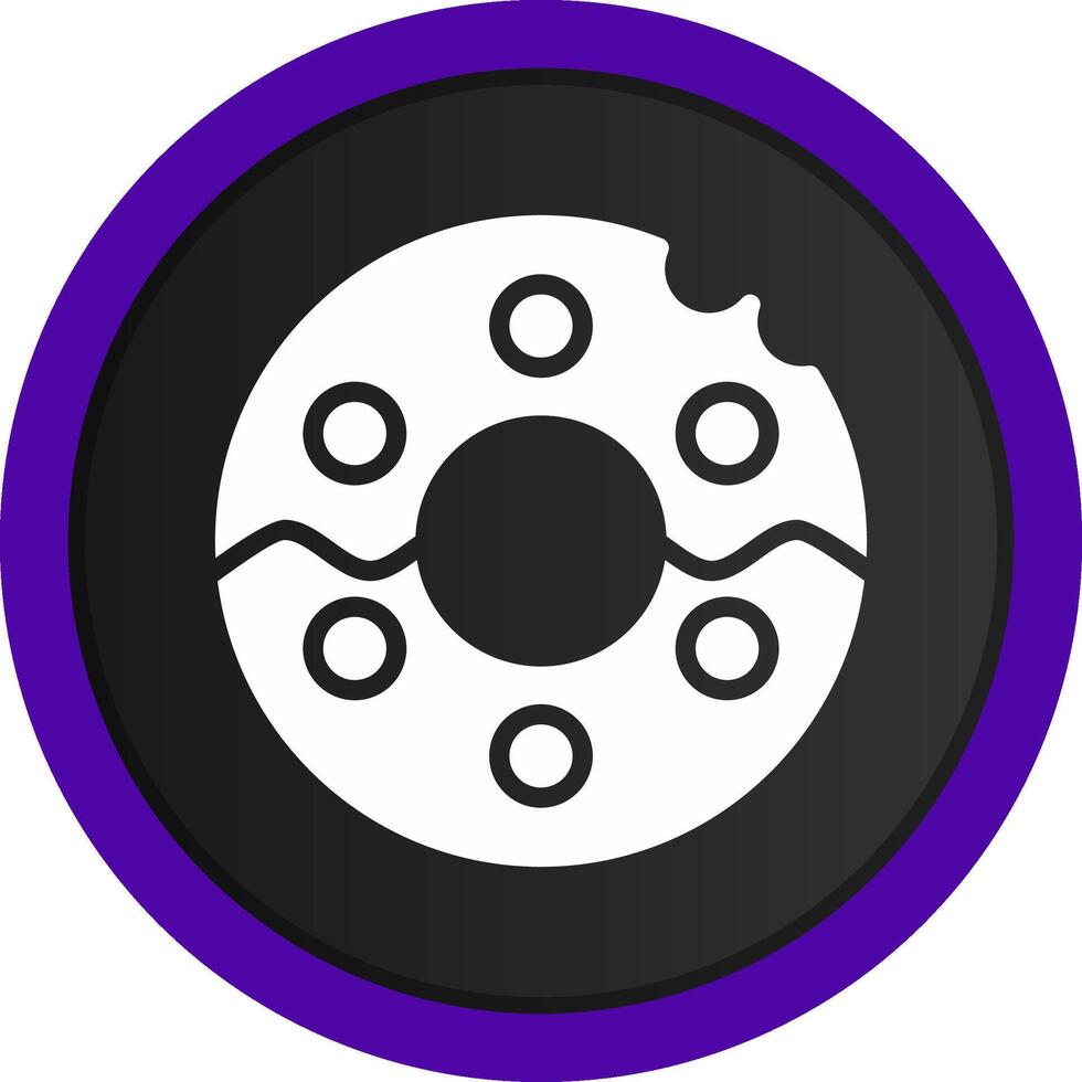 Donut Creative Icon Design vector