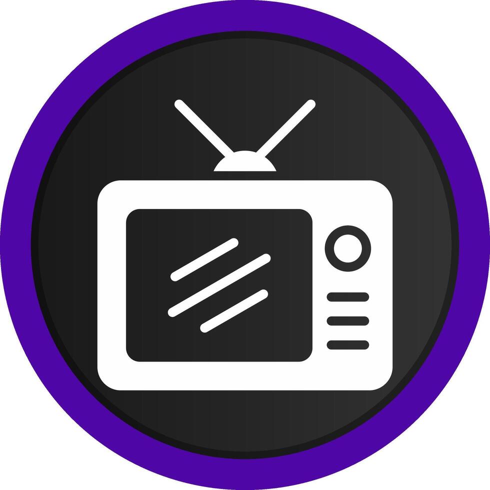 Tv Creative Icon Design vector