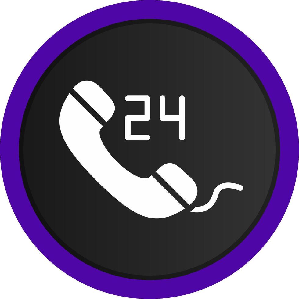 Emergency call Creative Icon Design vector