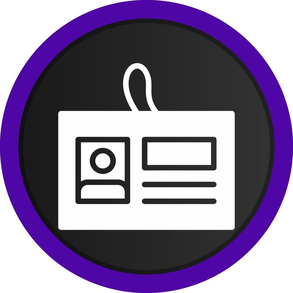 Student Card Creative Icon Design vector