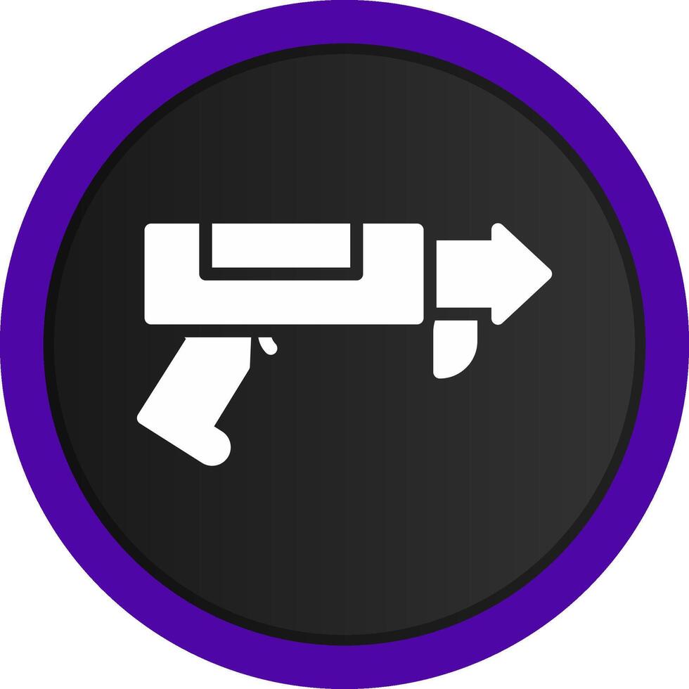 Speargun Creative Icon Design vector