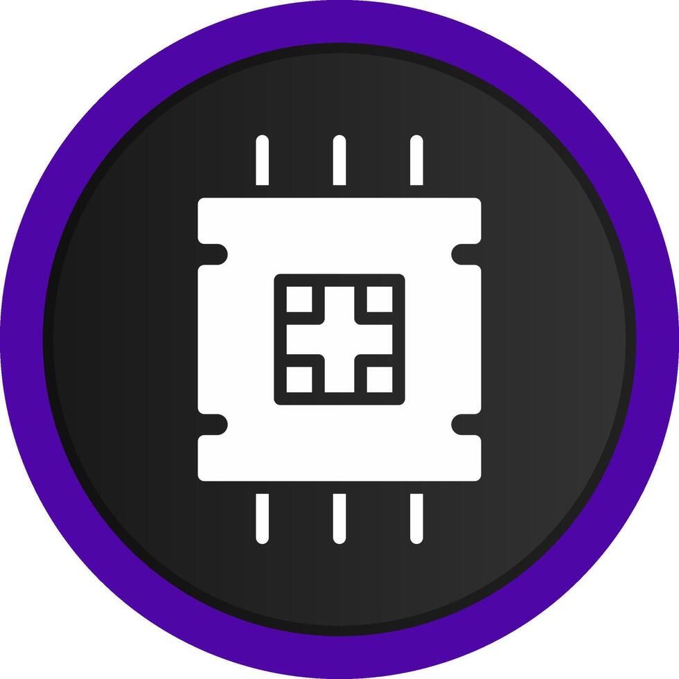 Processor Creative Icon Design vector