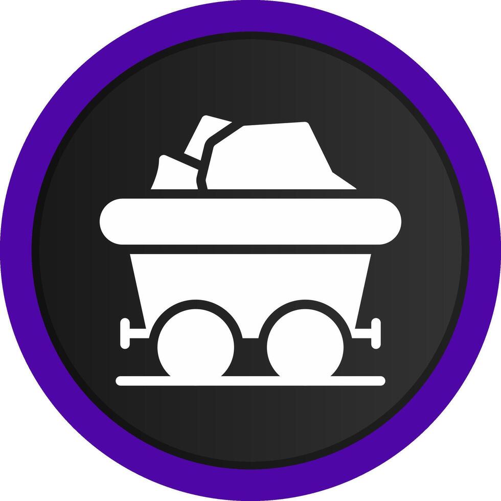 Coal Creative Icon Design vector