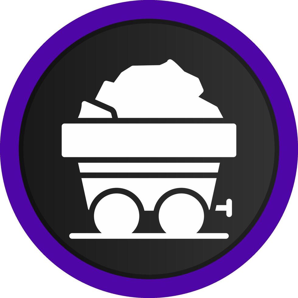 Mining Creative Icon Design vector